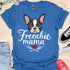 Frenchie Mama - V5 - Cute Graphic T-Shirt